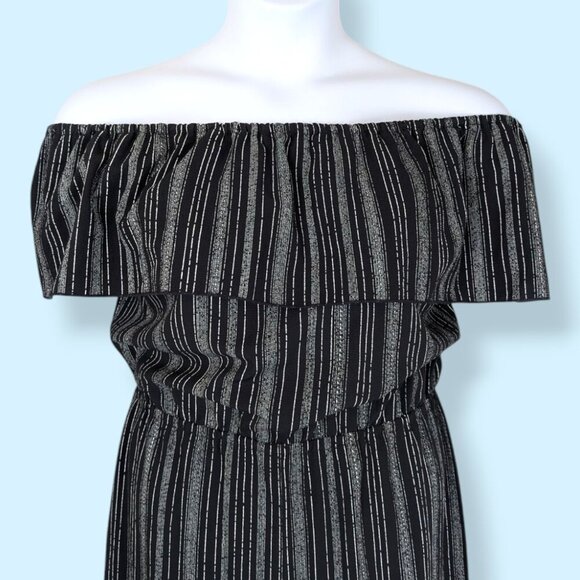 Kiwi & Punch Dark Striped Jumpsuit - Picture 4 of 7